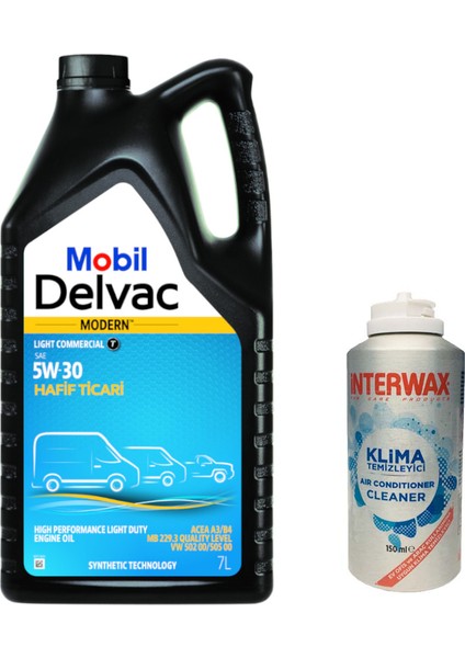Delvac Modern Light Commercial T 5W-30 7 L ÜT:2024