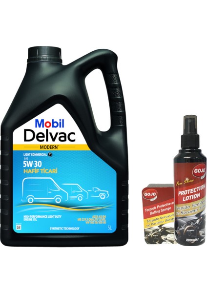 Delvac Modern Light Commercial T 5W-30 5 L ÜT:2025