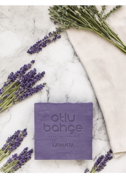 Otlu Bahçe Lavanta Sabunu (El Yapımı) 100 gr