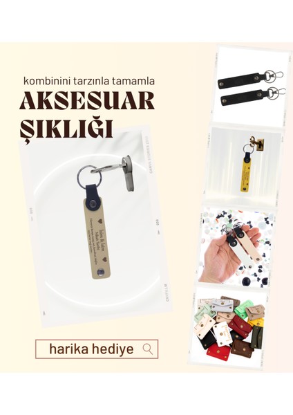 Aşkınıza Anlam Katan Temalı Hediye – Türk Yazısı Kişisel Anahtarlık, Sütlü Kahve-S Kahve fırsatları