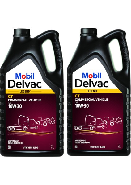 Delvac Legend Commercial Vehicle 10W-30 7+7 (14 L) ÜT:2025