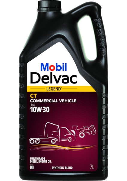 Delvac Legend Commercial Vehicle 10W-30 7 L ÜT:2025