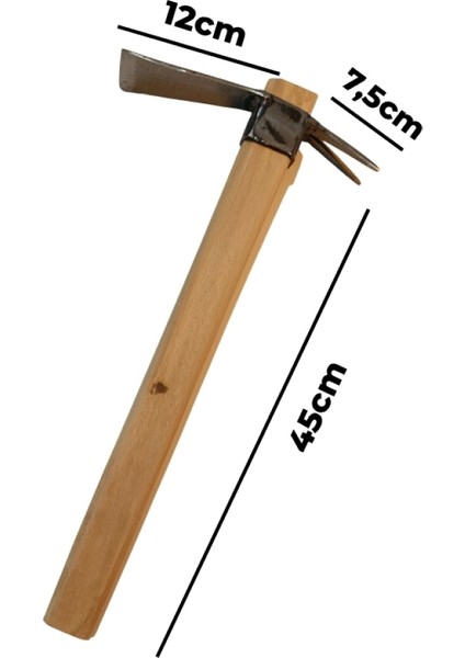 Sürmene Makas Çeliği Çatallı Kazma Bahçe Tarla Hobi 45CM fiyatları
