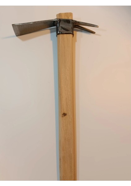 Sürmene Makas Çeliği Çatallı Kazma Bahçe Tarla Hobi 45CM modelleri