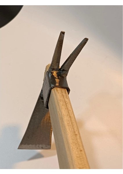 Sürmene Makas Çeliği Çatallı Kazma Bahçe Tarla Hobi 45CM indirimleri