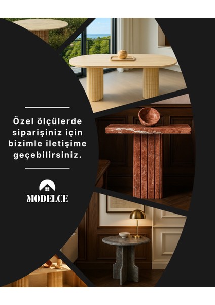 Siyah Damar Desenli Mermer Dresuar – El Yapımı Lüks Doğal Taş Tasarım