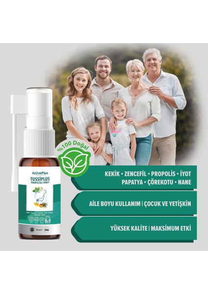 Activeplus Tussiplus Propolıs Spray
