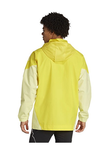 TIRO25C Aw Jkt Erkek Futbol Antrenman Yağmurluk JI8958 Sarı fiyatları