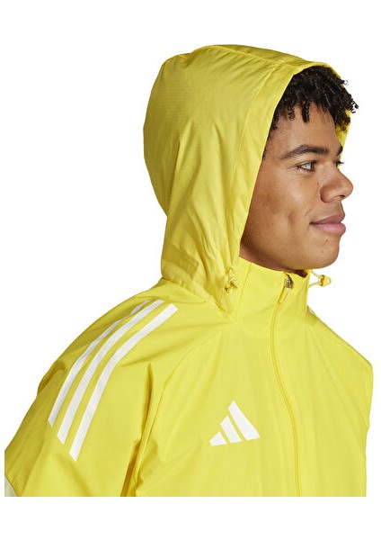 TIRO25C Aw Jkt Erkek Futbol Antrenman Yağmurluk JI8958 Sarı fırsatları
