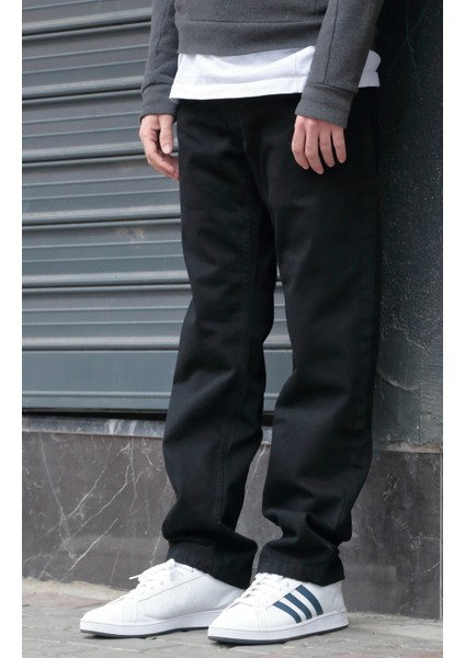 Erkek Baggy Bol Kesim Pantolon Yıkamalı Şık ve Modern modelleri