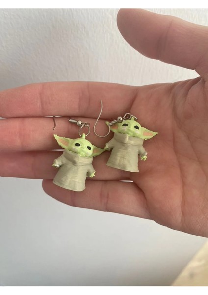 Baby Yoda Küpe