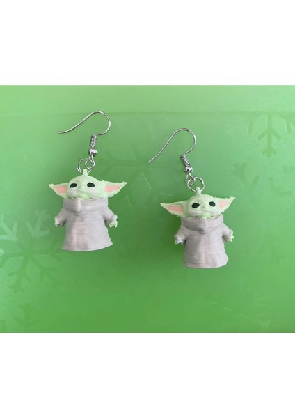 Baby Yoda Küpe modelleri