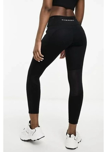 Dri-Fit Air Fast Mid Rise 7/8 Kadın Siyah-Beyaz Tayt DX0298-010 modelleri