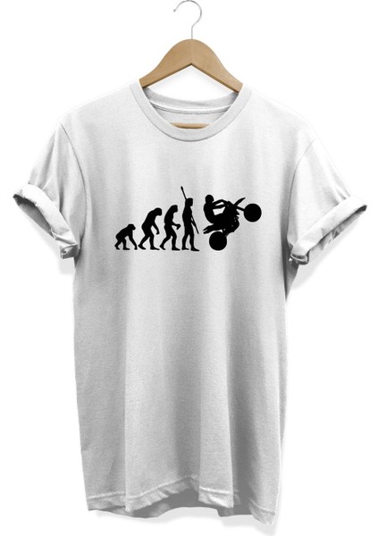 Evrim Baskılı T-Shirt