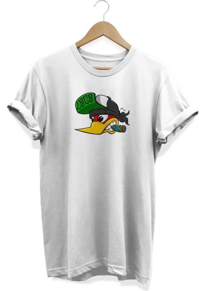 Ağaçkakan Baskılı T-Shirt