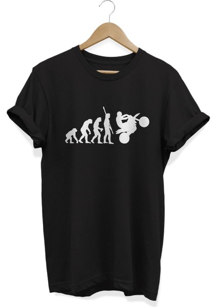 Evrim Baskılı T-Shirt