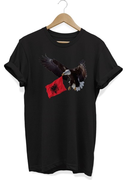 Kartal Baskılı T-Shirt