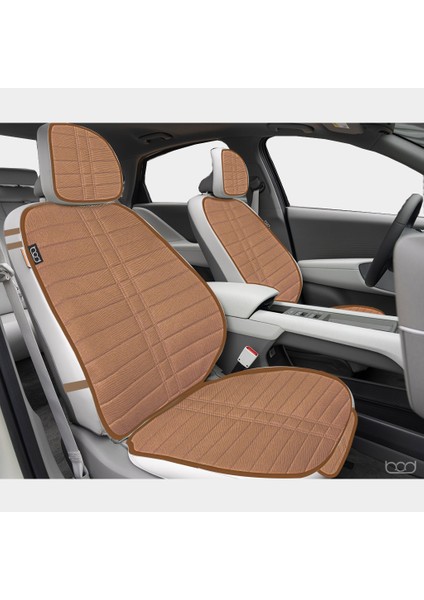 Chery Tiggo 8 Pro Araca Özel Koltuk Koruyucu Kılıf Artemis Serisi 2023-SONRASI Taba modelleri