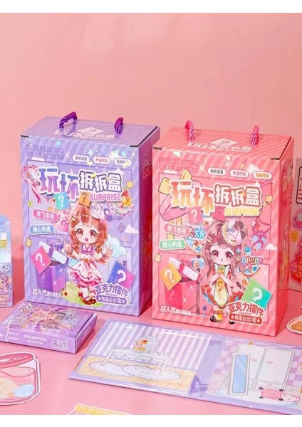 Munıs - Sürpriz Sticker ve Hediye Kutusu – Kawaii - Anime Dünyasının Eğlenceli Stickerları modelleri