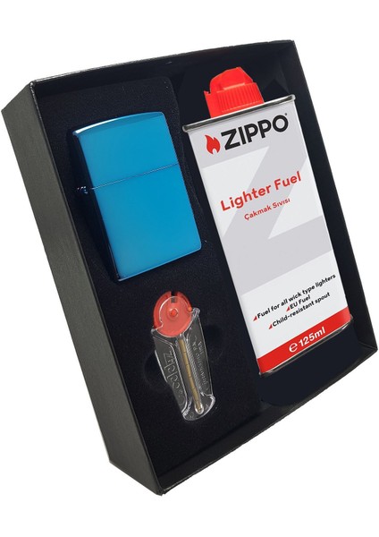 Çakmak Parlak Sapphire Benzin Taş Set DU10-20446