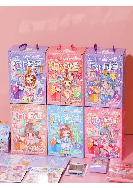 Munıs - Sürpriz Sticker ve Hediye Kutusu – Kawaii - Anime Dünyasının Eğlenceli Stickerları fiyatları