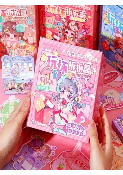 Munıs - Sürpriz Sticker ve Hediye Kutusu – Kawaii - Anime Dünyasının Eğlenceli Stickerları indirimleri