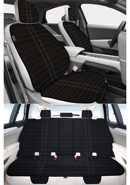 Hyundai Accent Koruyucu Kılıf 2000-2006 Artemis Serisi Siyah-Beyaz
