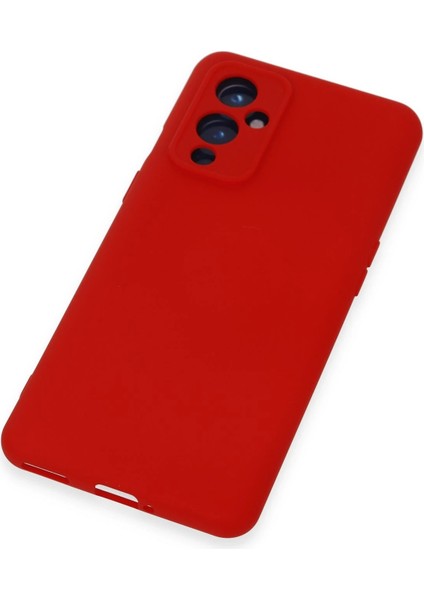 One Plus 9 Kılıf Nano Içi Kadife Silikon - Kırmızı Drstr fırsatları