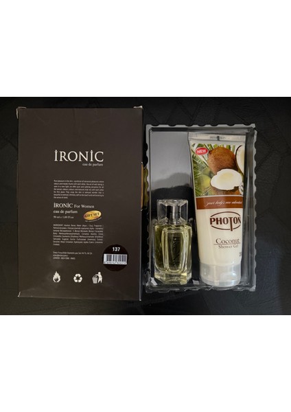 Ironic Women Edp 137 50 ml+ Shower Gel Coconut 200 ml Gıft Set fiyatları