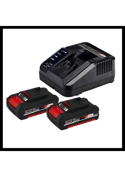 Akülü Vidalama TE-CD 18/40 Li (2x1,5 Ah) Power X-Change (Lityum-İyon, 40 Nm, 2 Vitesli Şanzıman, Devir Kontrolü, LED, 2x 1,5 Ah PXC Akü ve Şarj Cihazı ile) - 4513939