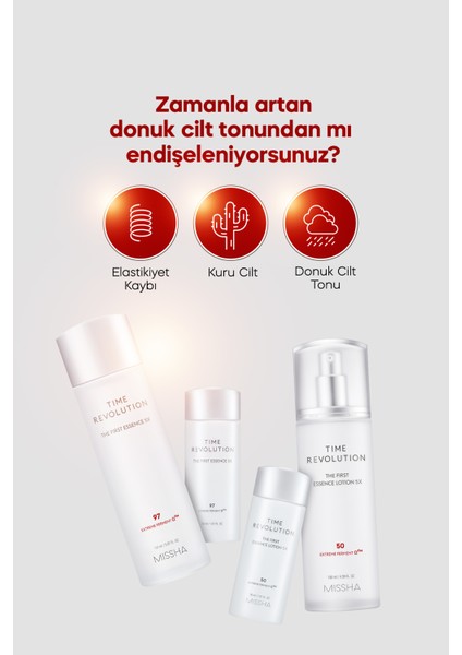 Yaşlanma Karşıtı Fermente İçeriklere Sahip Bakım Seti - Time Revolution The First Skin Care Set fiyatları