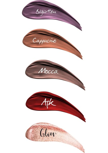 Ca Lip Gloss ''aşk'' 12 Saat Kalıcılık ve Nemlendirme.