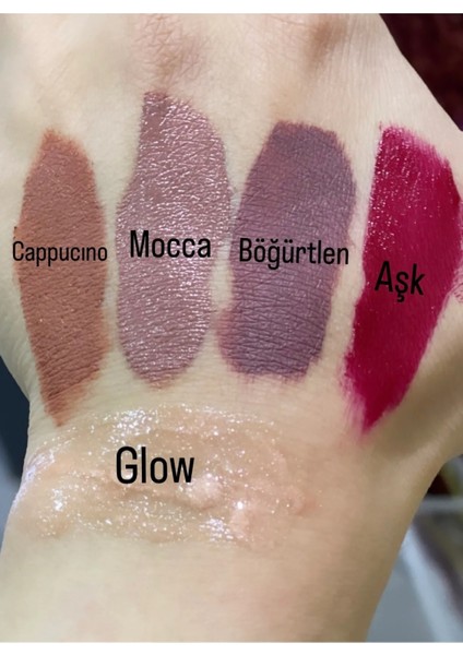 Ca Lip Gloss ''aşk'' 12 Saat Kalıcılık ve Nemlendirme.