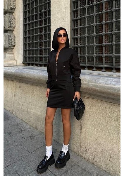 Brooke Ribanalı Mini Etek Takım 9941 modelleri