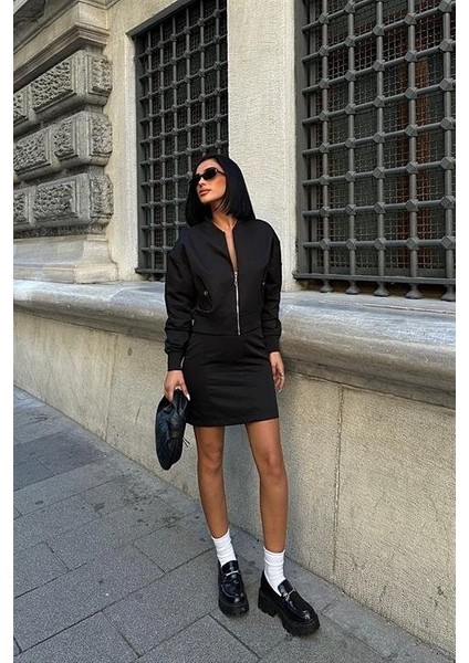 Brooke Ribanalı Mini Etek Takım 9941 indirimleri