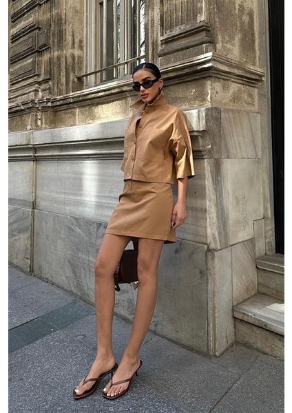 Naomi Gabardin Etek Takım 9740-08