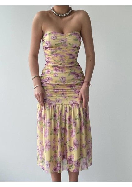 Talia Straplez Elbise fiyatları