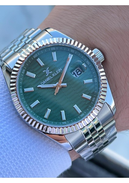 Takvimli Kadran Rolex Kasa 30 mt Suya Dayanıklı 2 Yıl Garantili Erkek Kol Saati FG.DK13985.3