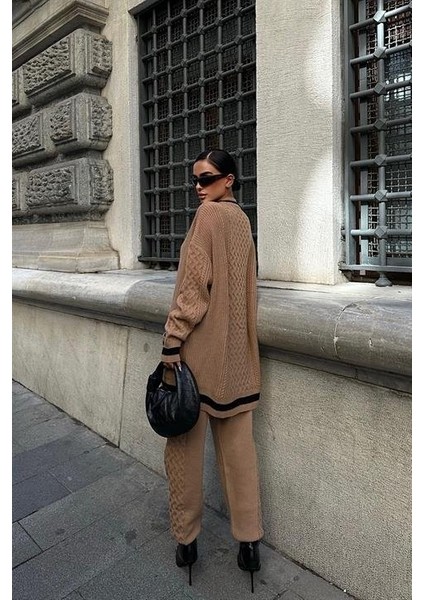 Lunadel Triko Hırka Pantolon Takım 9974 modelleri