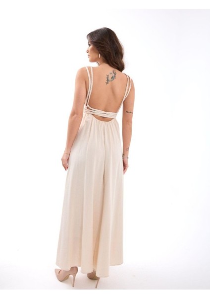 7409 Elbise-Bej modelleri