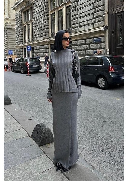 Darcy Etek Bluz Triko Takım 9969