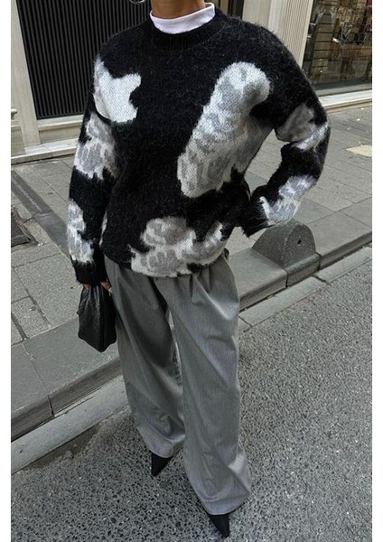 Desenli Şardonlu Kazak 1357 fiyatları