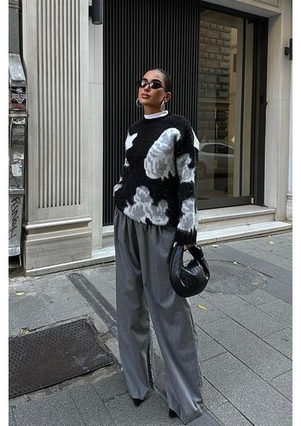 Desenli Şardonlu Kazak 1357 modelleri