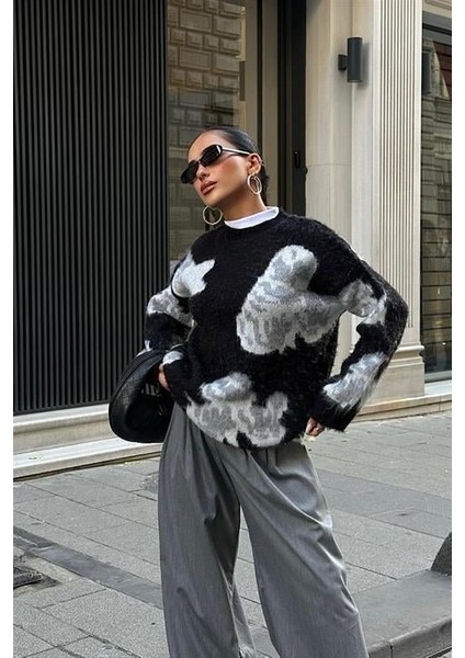 Desenli Şardonlu Kazak 1357