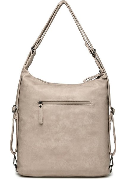 Yıkama Deri Hem Sırt Hem Omuz Kadın Çantası 21-K Barcelona 1580-7 fiyatları