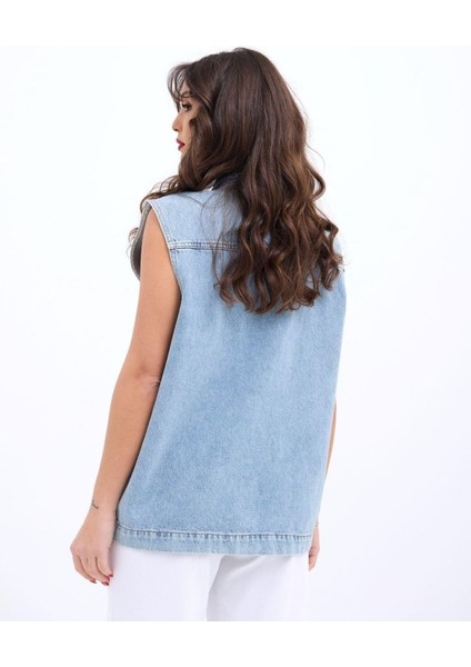 5581 Kot Yelek-Mavi indirimleri