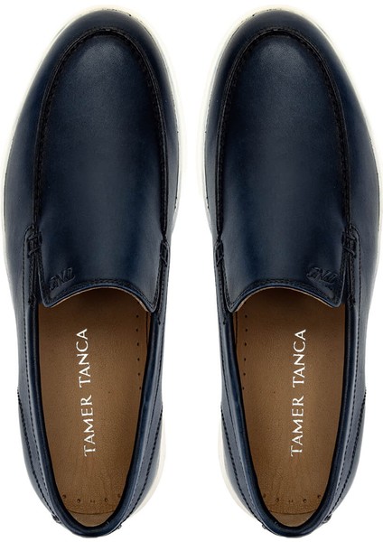 Erkek Hakiki Deri Lacivert Loafer Ayakkabı 233 5222 Erk Ayk Y25 Lacı Alkl indirimleri