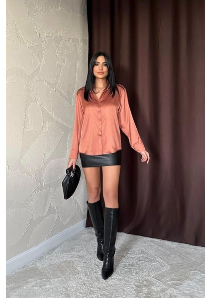 Kiremit Saten Gömlek fiyatları