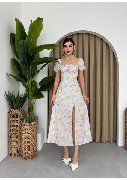 Zeze Balon Kol Elbise modelleri