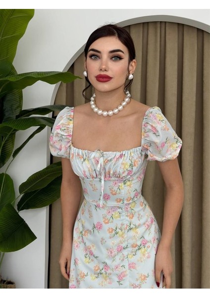 Zeze Balon Kol Elbise fırsatları